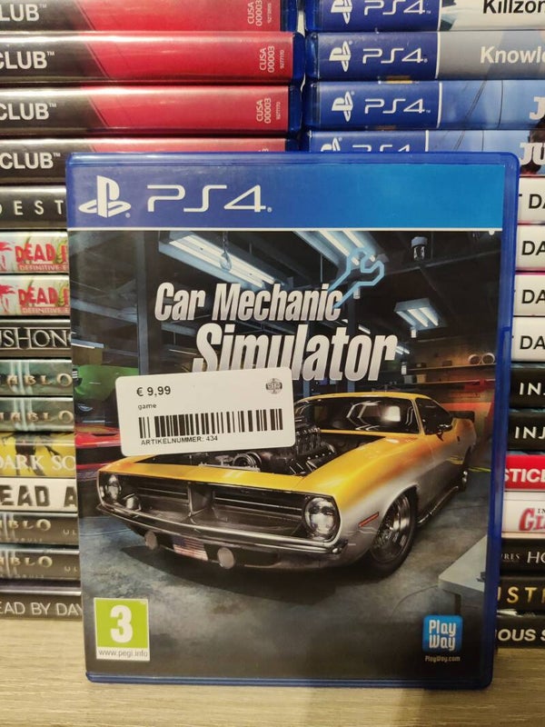 Car mechanic simulator playstation 4