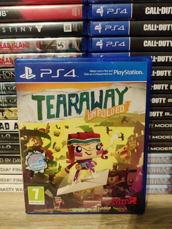 Tearaway unfolded playstation 4
