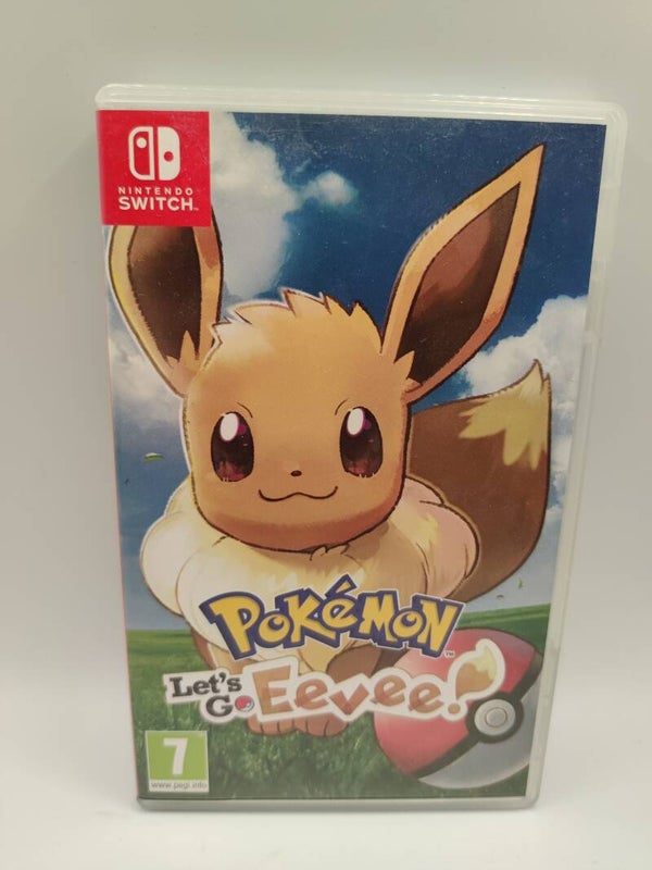 Pokemon let's go Eevee Nintendo switch