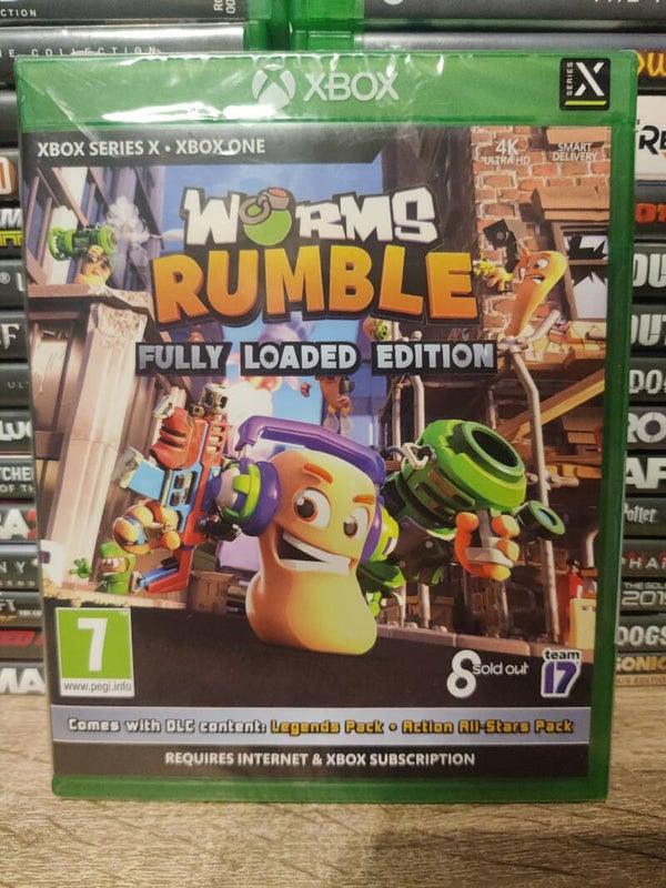 Worms rumble Xbox series x / Xbox one