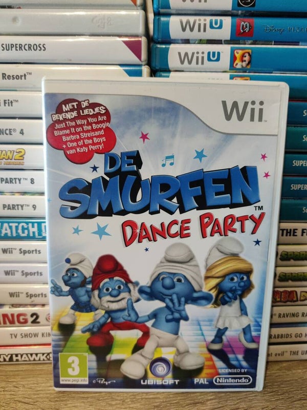 De Smurfen dance party Nintendo wii