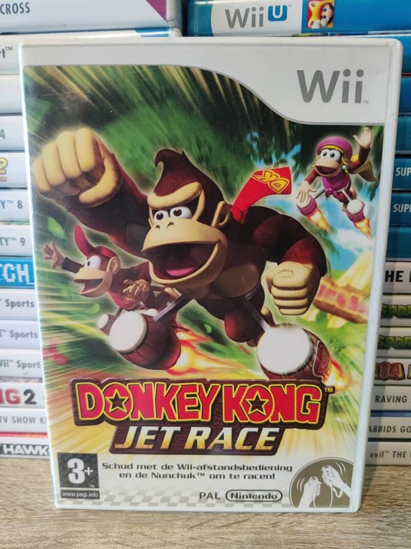 Donkey Kong jet race Nintendo wii