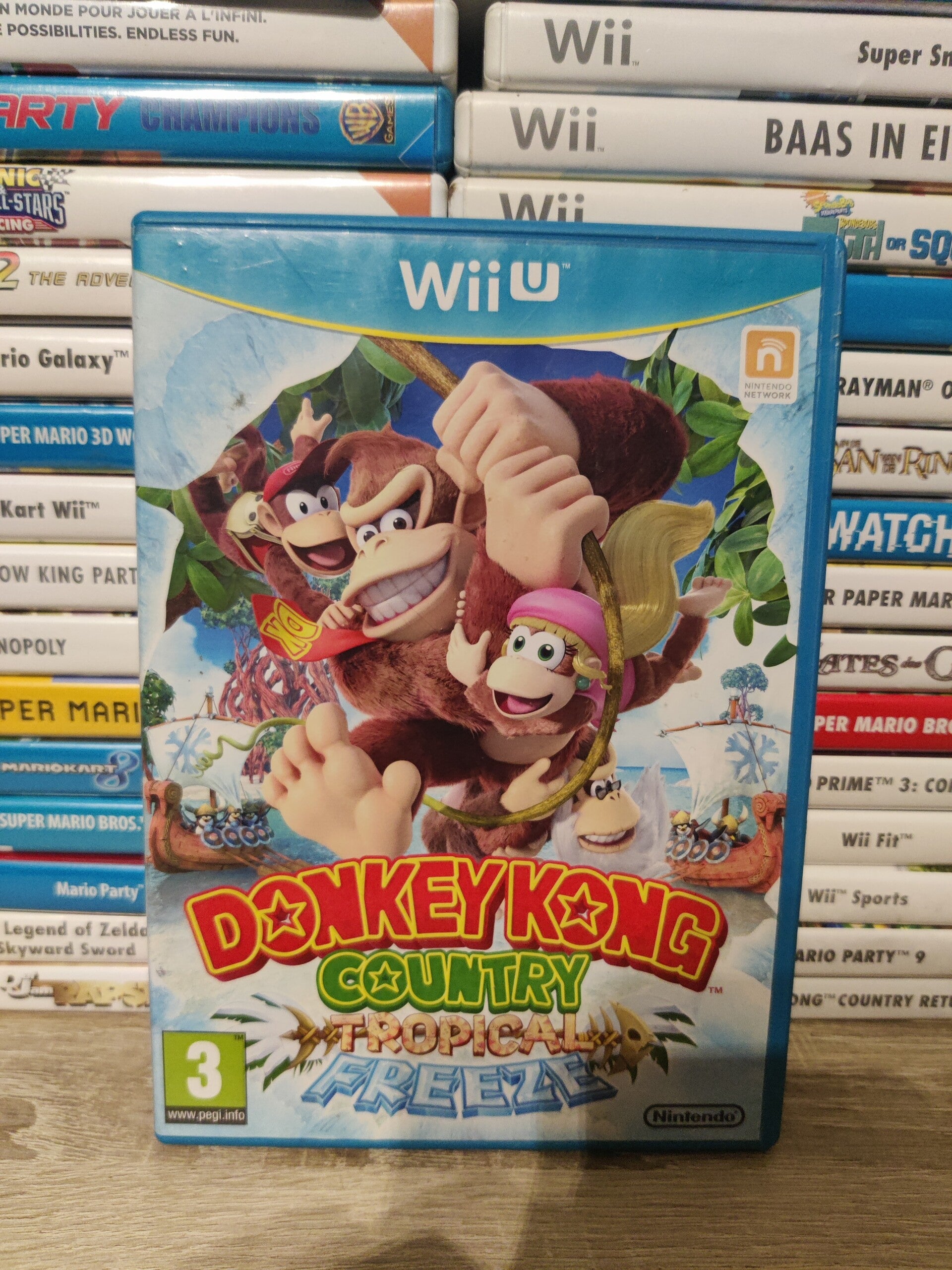 Donkey Kong country tropical freeze wiiU