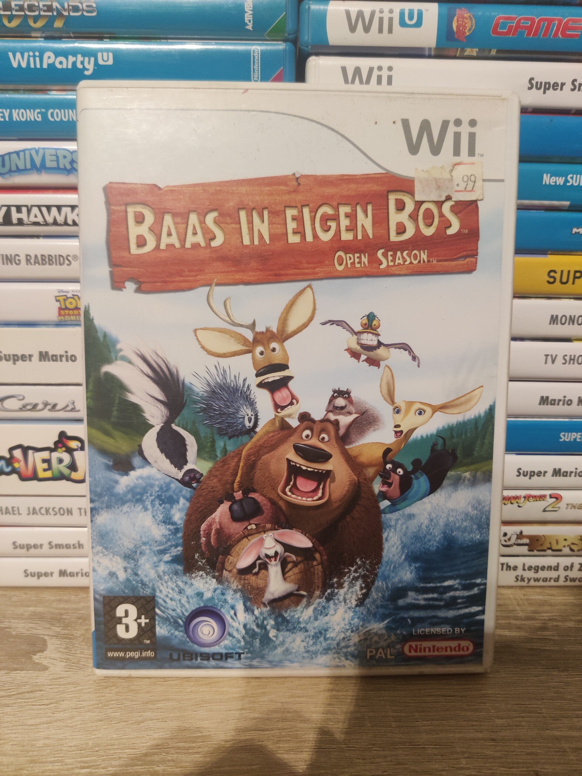 Baas in eigen bos open season  wii