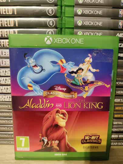 Disney classic Aladdin and lion king Xbox one