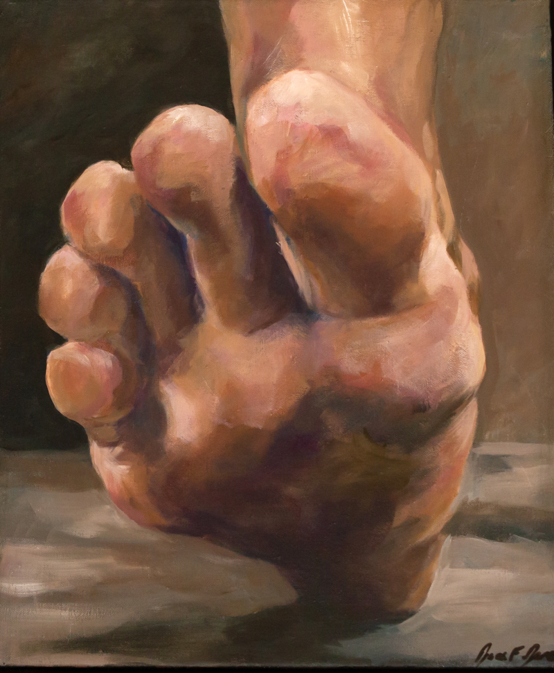 First Step Acrylic 16" x 20" / 40.5 cm x  51 cm JF Jaros