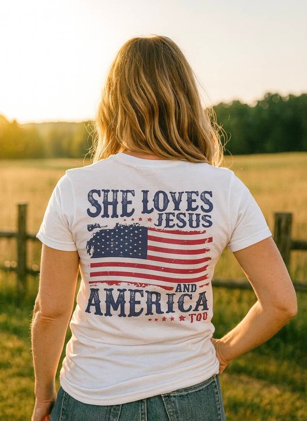 She loves Jesus and America too (Adult)