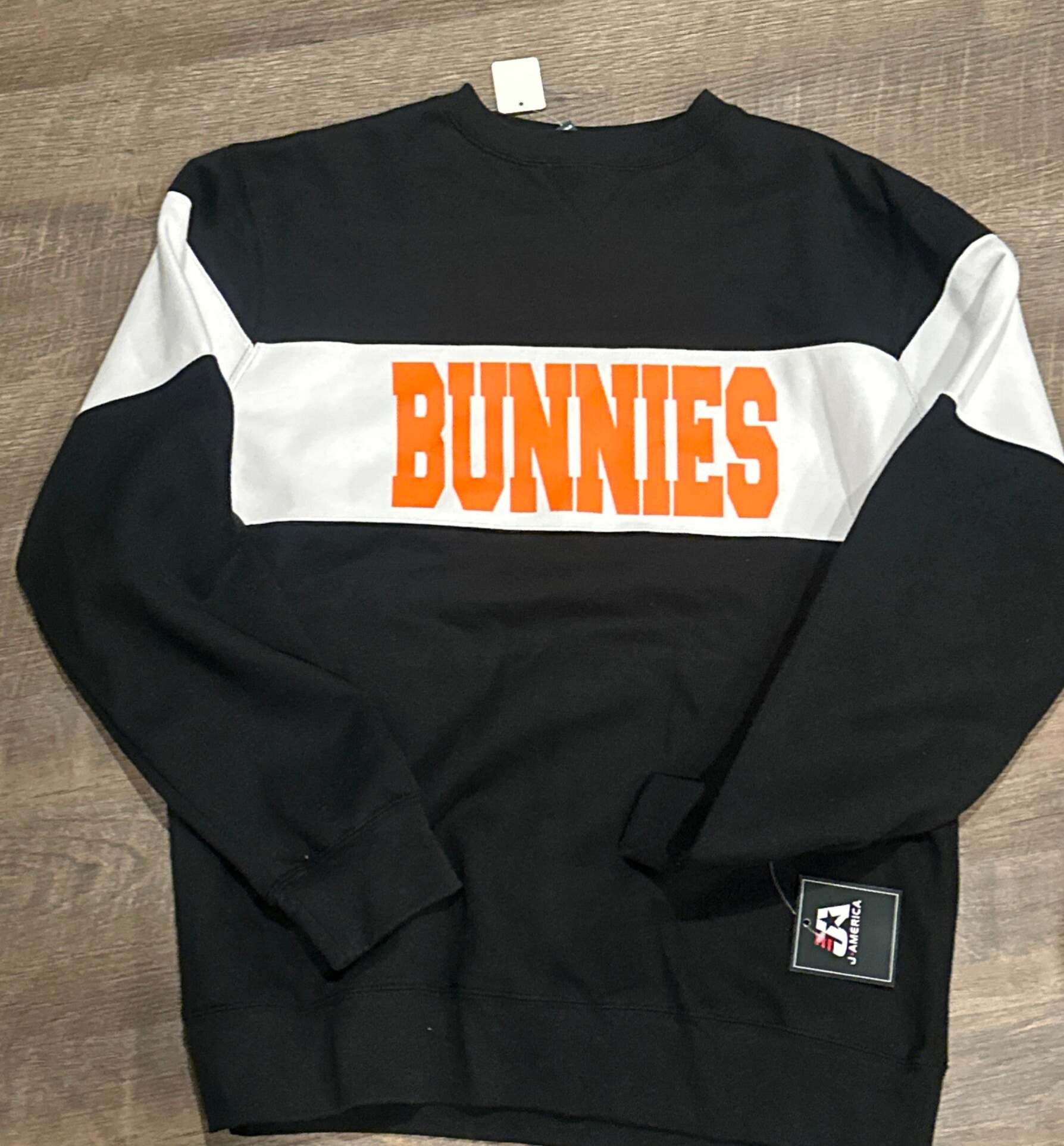 Bunnies Stripe Crewneck