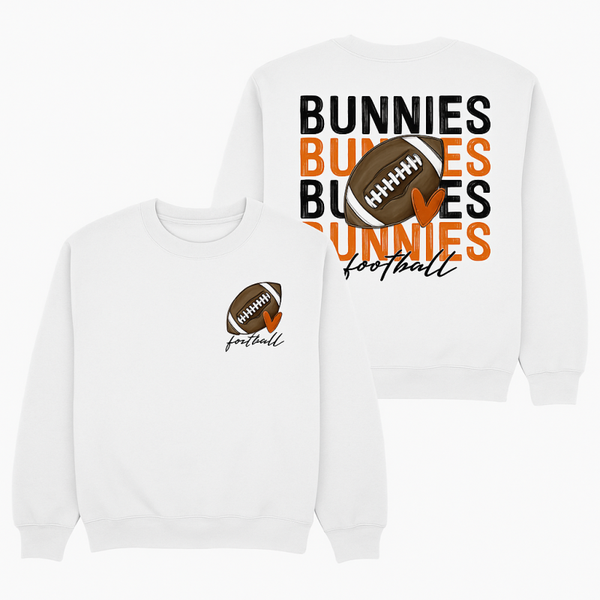 Stacked Bunnies Football - Starting at $18
