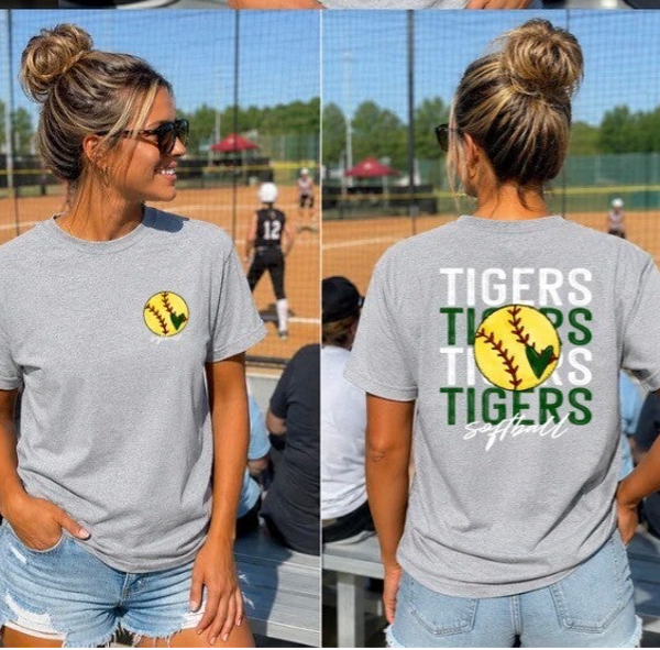 Tigers Softball Stacked
