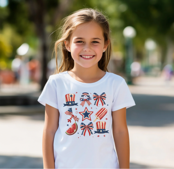 Flag Bows & Hats (Youth)