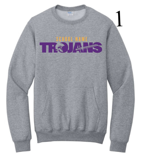 Custom School Trojans- Starting at $18