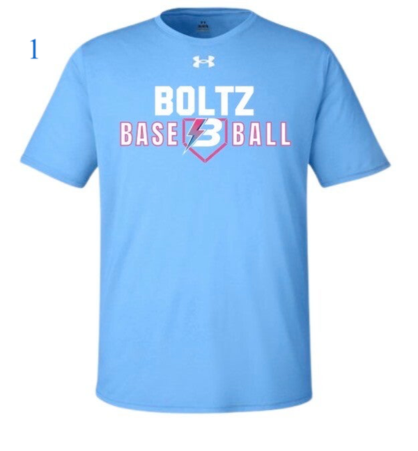 Custom Boltz Under Armour Men’s Shirts- $32