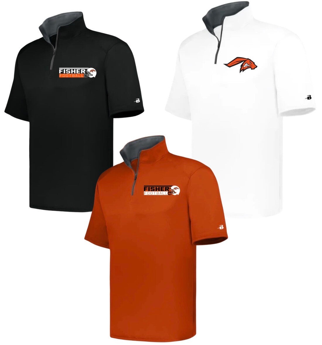 Fisher Coaches Quarter Zip