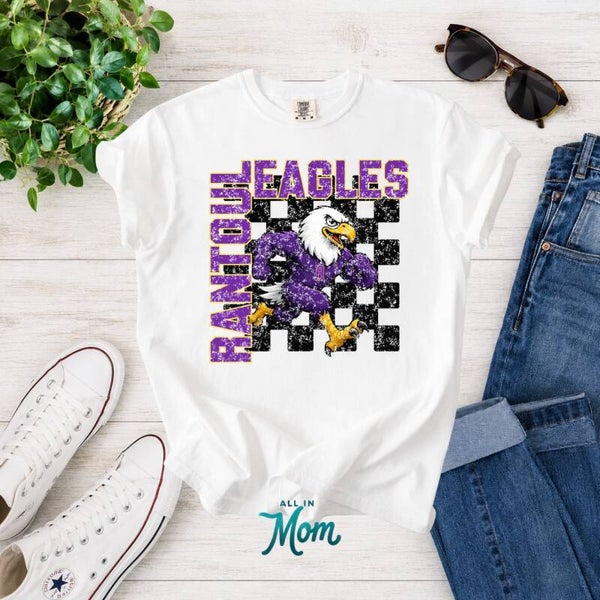 Custom Checkered School/Mascot
