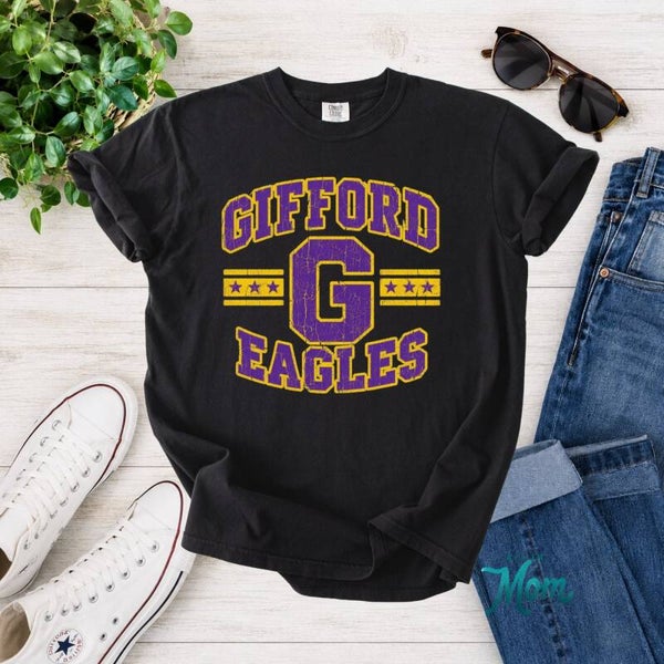 Custom Retro Distressed Design