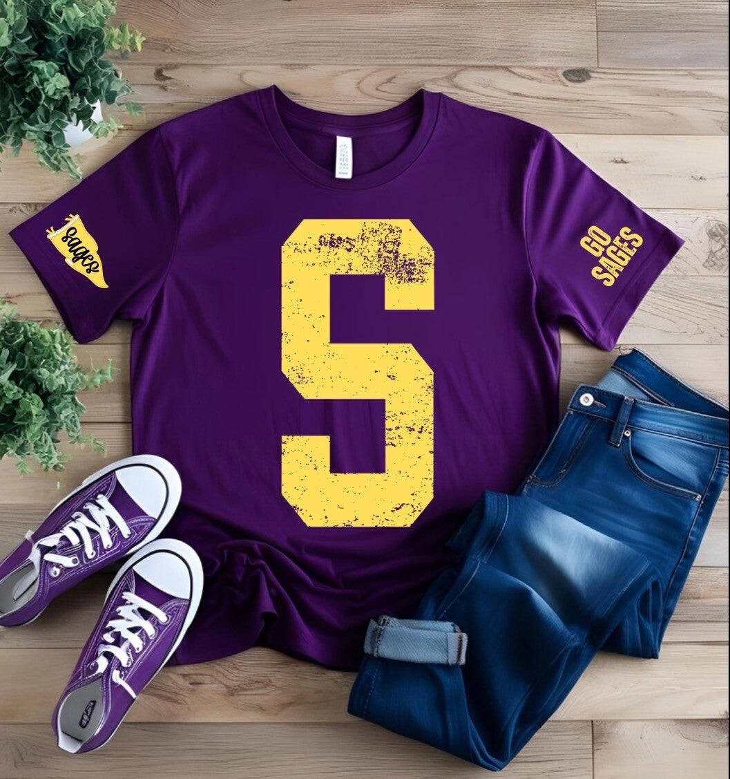 Sages Mascot/Letter/Number