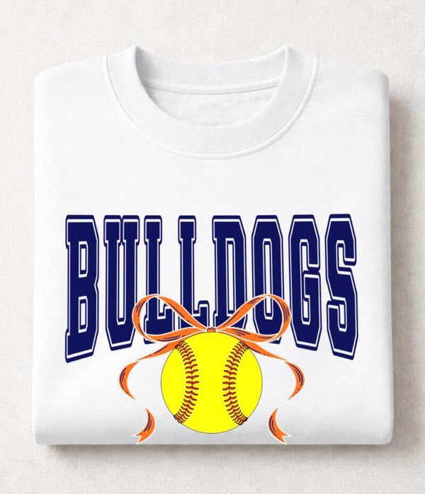 Bulldogs Baseball/Softball Bow