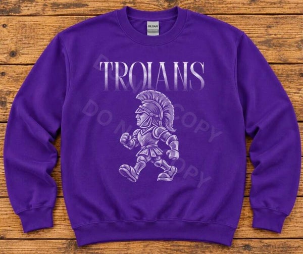 Trojans halftone