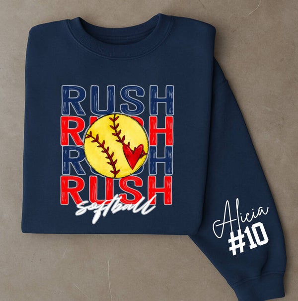 Stacked Rush Softball - Starting at $18