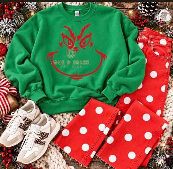 Grinch Outline