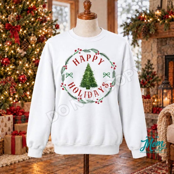 Happy Holidays Crewneck