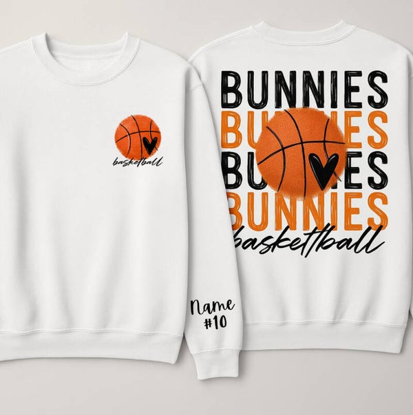 Stacked Bunnies Basketball - Starting at $18