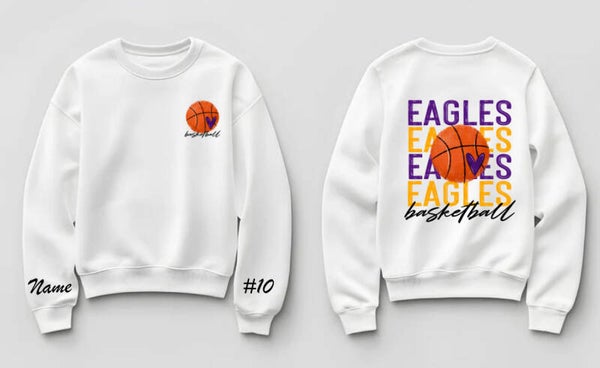 Stacked Eagles Basketball - Starting at $18