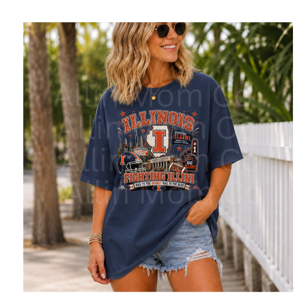 Illinois Collage  - Starting at $22
