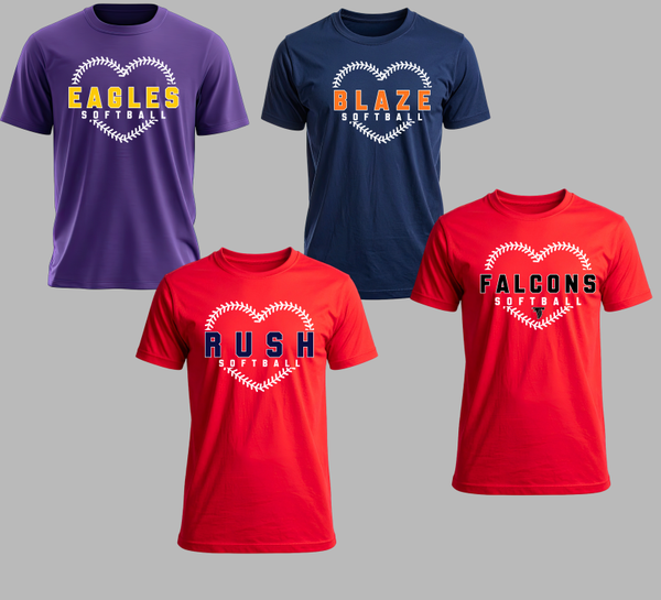 Custom Team Softball #25 --Starting at $18