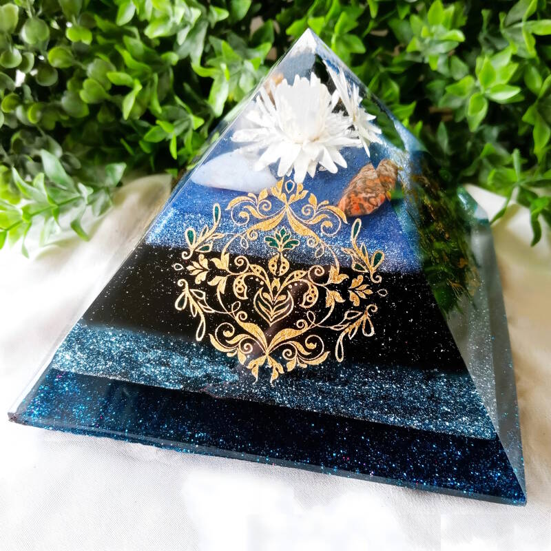 Orgonite piramides medium