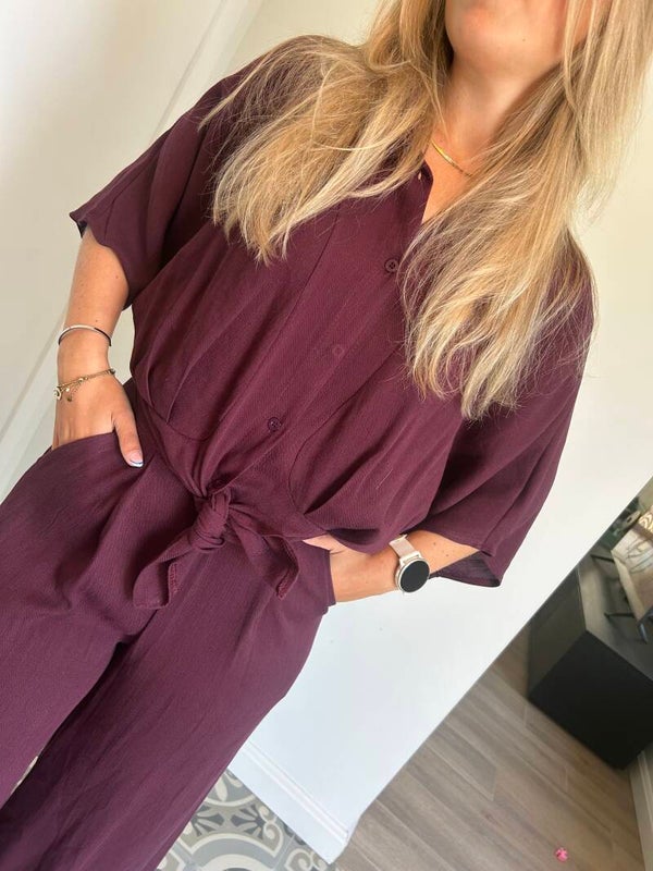 Gerda Burgundy