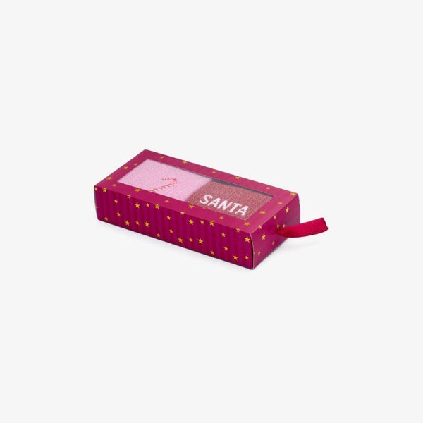 Giftbox Kerstmis - roos & rood