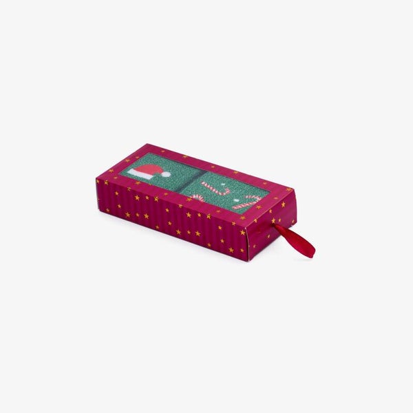 Giftbox Kerstmis - groen