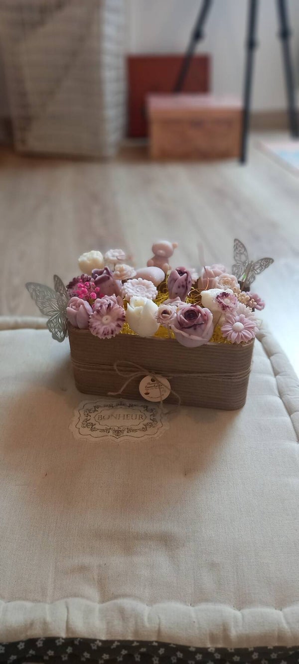 Jardinière de fondants Bois de rose