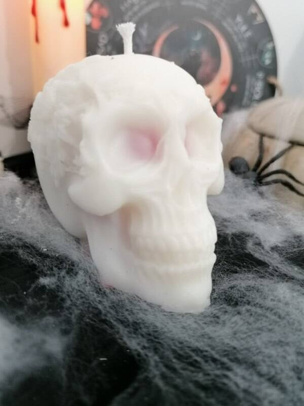 Tête de mort sanglante