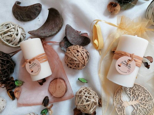 Bougie moulée Vanille