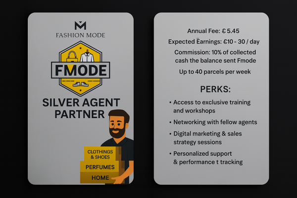 Silver agent partner membership card