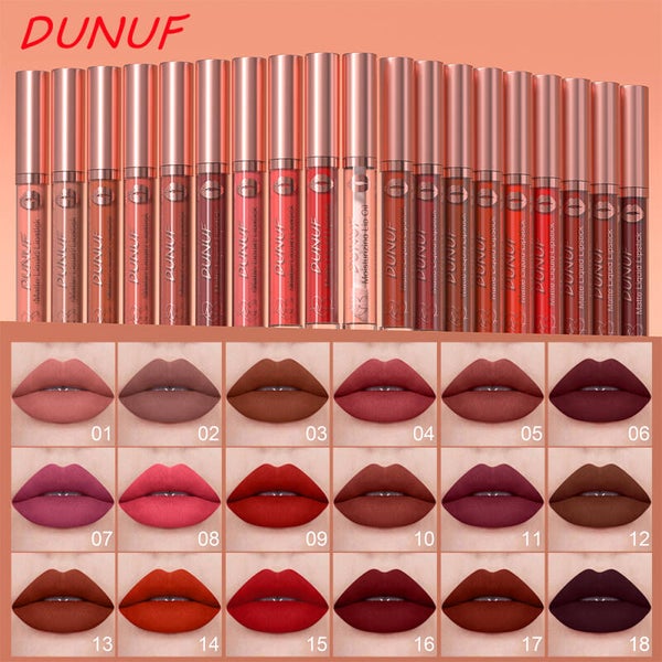 DUNUF Long-lasting  Lipstick Non-stick Cup Lip Gloss