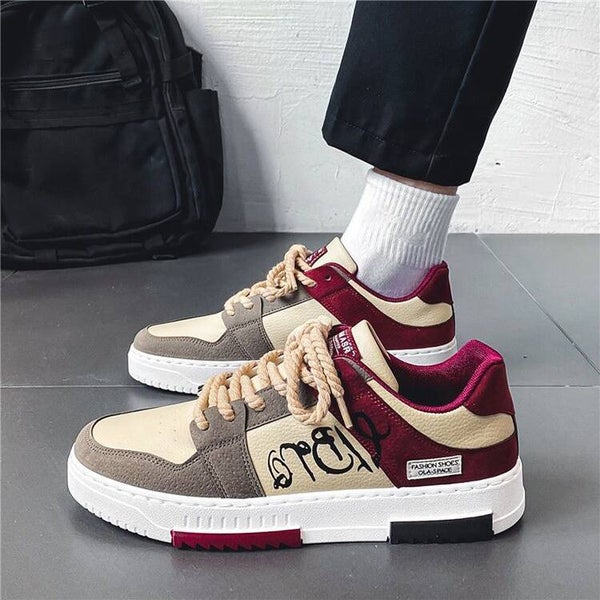 Mens Board Shoes Thick
