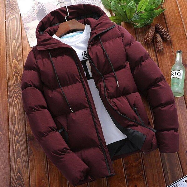 Pullover with Hood and Knitted Jacket