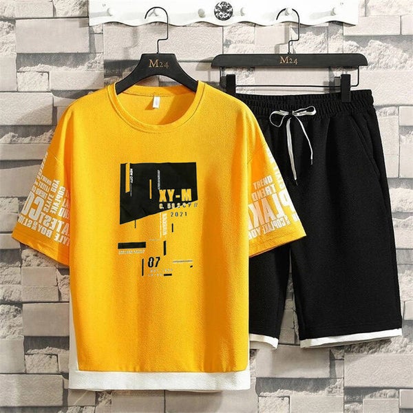 Men's Short-sleeved  Set