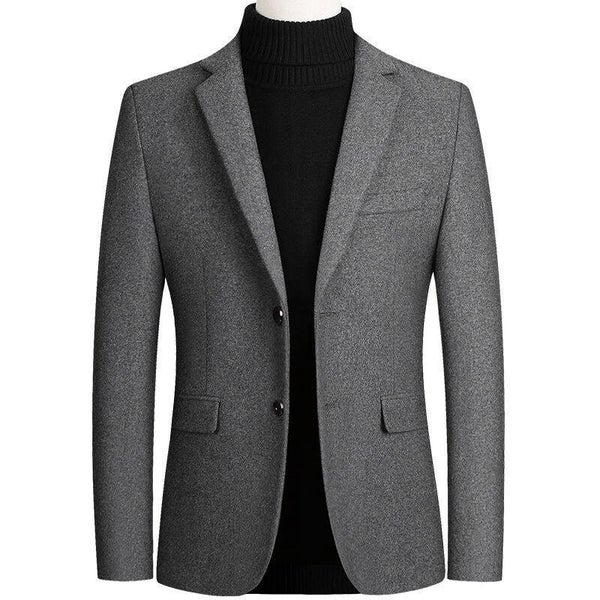 Autumn and Winter Men's Coat Slim