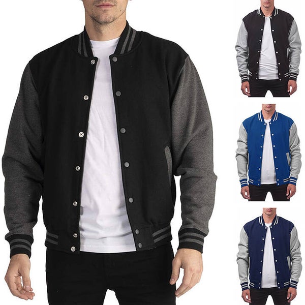 Men's Regular Sleeve Varsity Jackets