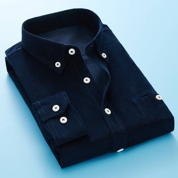 Men's Casual Daily  Fit Polo Tops Long Sleeve