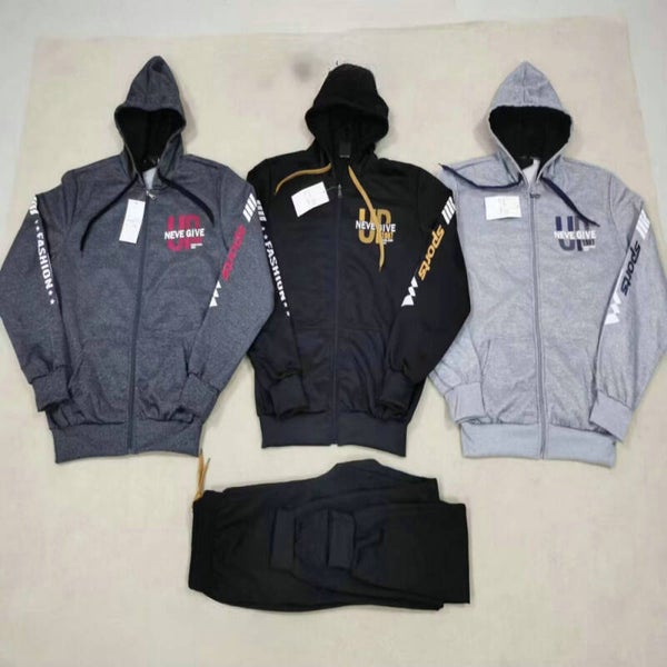 Men Joggers Suits Sweatpants 4 PCS Set