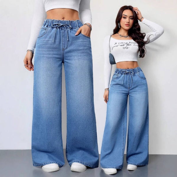 High Waist Wide Leg Pants