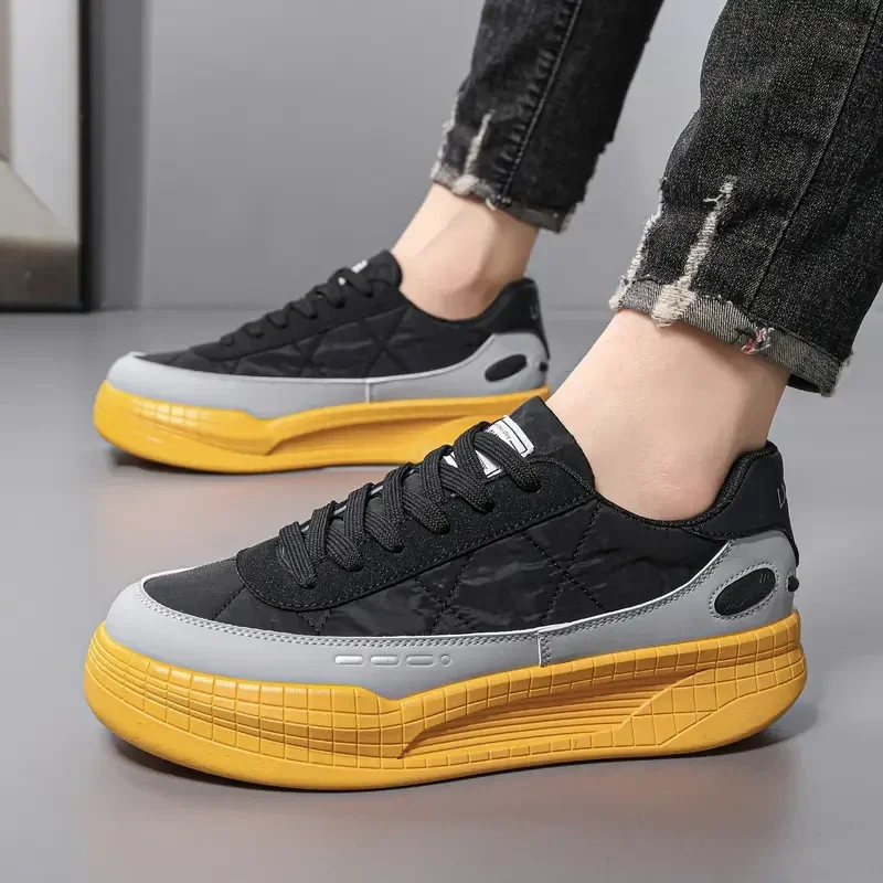 Men'S Vintage-Inspired Low-Top Sneakers