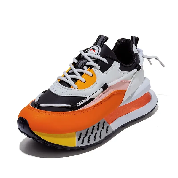 Women's Low-Top Lace-Up Casual Sneakers