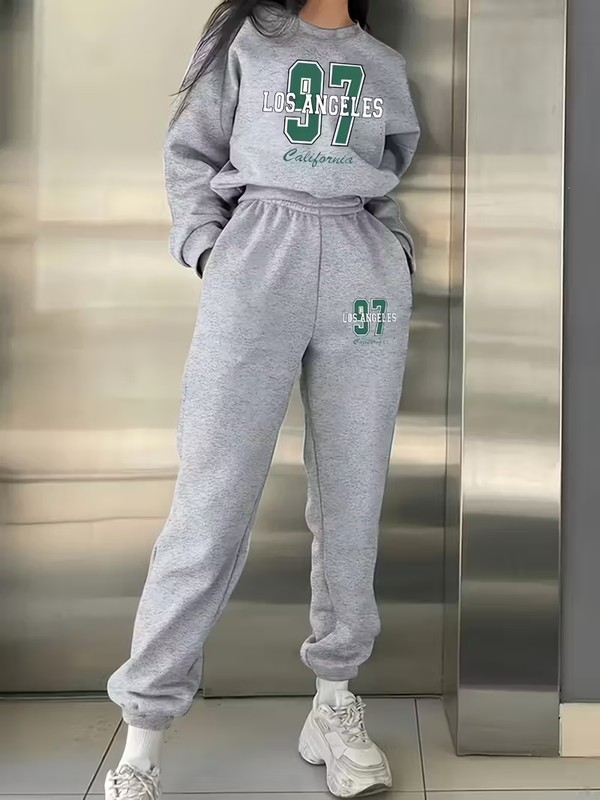 Women'S 2pcs Set, Los Angeles California 97